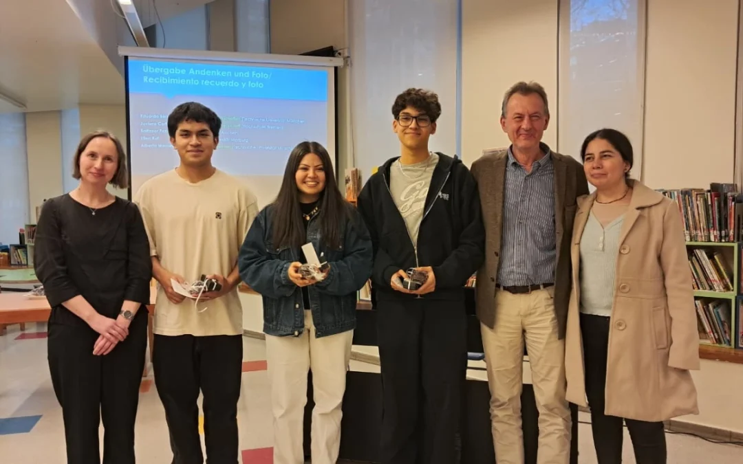 Despedida ex- alumnas/os que estudiarán en Alemania