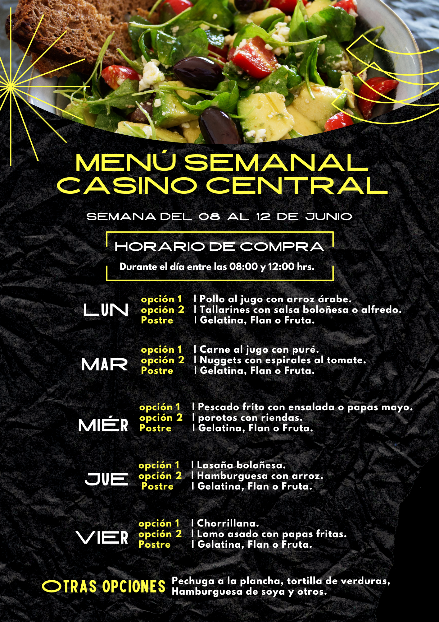 menú semanal 8 junio minuta0913