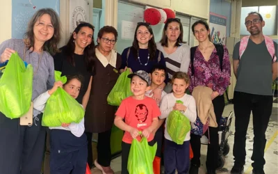 Más de 100 útiles de aseo entregados con mucho cariño